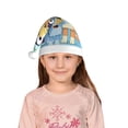 thumbnail image 5 of Lsque Bluey Print Santa Hat Christmas Hat Funny Christmas Hat Christmas Knitted Beanie Hat For Kids, 5 of 6