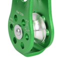 thumbnail image 4 of Single Pulley Fixed, Light Weight Quality Aviation Aluminum Small Rope Pulleys 20KN Climbing Pulley, Man For Woman Green, 4 of 8
