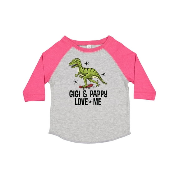 Inktastic Gigi and Pappy Love Me Grandson Boys Toddler T-Shirt