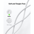 thumbnail image 6 of Belkin BoostCharge USB-A to USB-C Cable 2.0 9.9ft/3M Fast Charging & Sync Cable USB-A Charger Cable USB-C Phone Cable Eco Cable White, 6 of 10