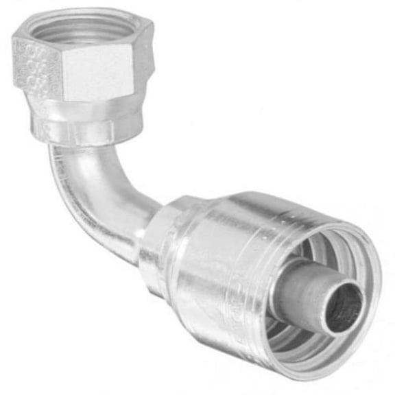 Eaton Weatherhead 08Z-A28 Hydraulic Fitting #8 Female For-Seal 90° Elbow 13/16 - 16