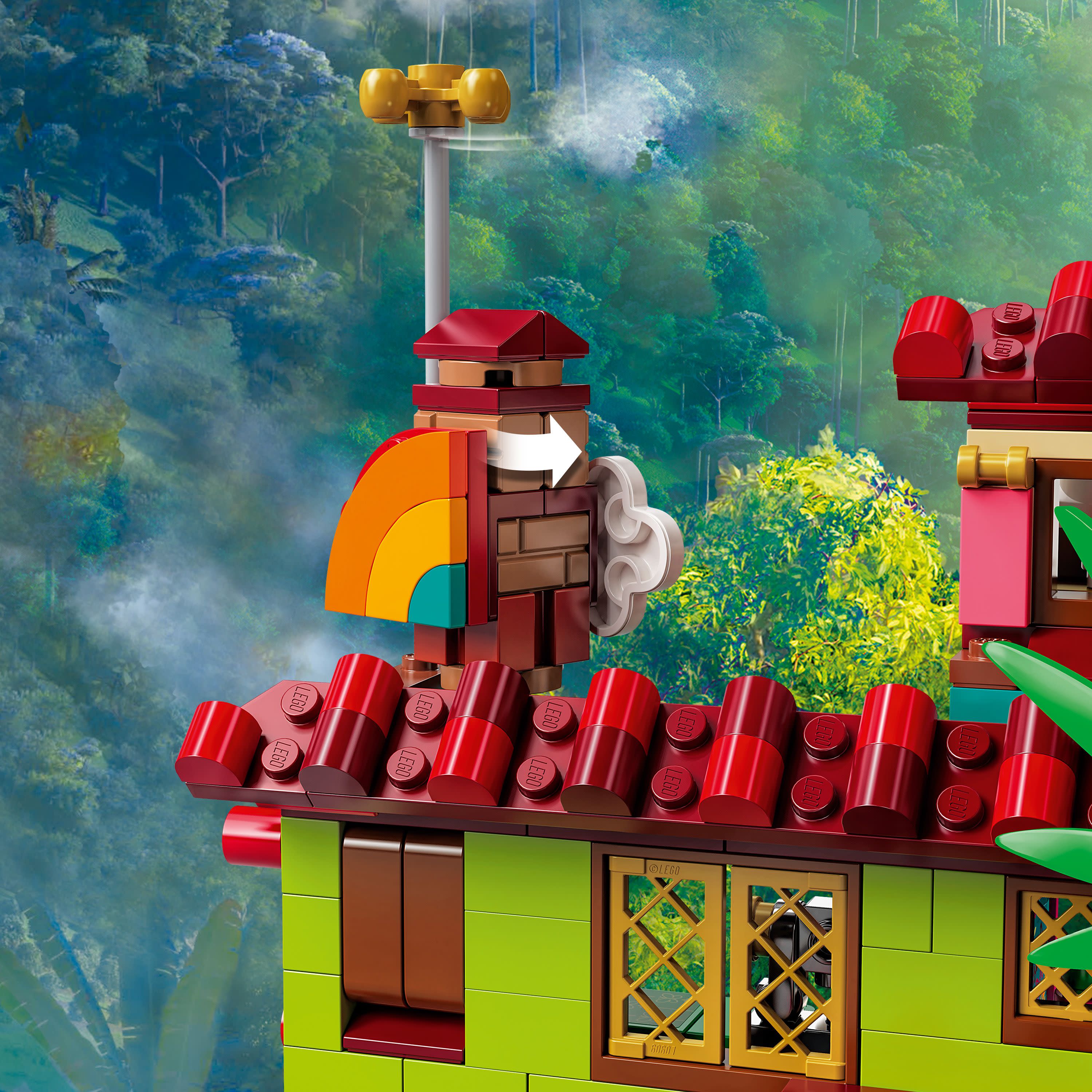 LEGO Disney Encanto the Madrigal House 43202 Multicolor Building Kit - image 6 of 8