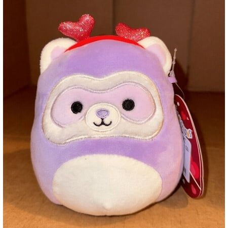 Squishmallow 5" Lyle the Purple Valentine's Day Ferret PLUSH