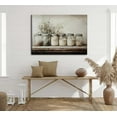 thumbnail image 2 of Farm Kitchen Canvas Wall Art Rustic Vintage Country Mason Jar Spice Still Life Culinary art Painting Picture Farmhouse Wall Decor Poster Print Artwork for Dining room Home Decoration, 2 of 6