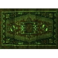 thumbnail image 1 of Ahgly Company Indoor Rectangle Persian Green Traditional Area Rugs, 2' x 3', 1 of 1