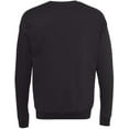 thumbnail image 3 of Bella Canvas Men`s Drop Shoulder Fleece, L, DTG Black, 3 of 3