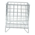 thumbnail image 4 of FUEENIRVA 1Pack Square Decor Silver Iron Storage Holder for Desktop, 4 of 8