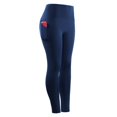 thumbnail image 1 of Women's Compression Tights Fitness Leggings Yoga Gym Cropped Pants with Pocket, 1 of 3