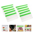 thumbnail image 2 of 10Pcs Reusable Fridge Food Bag Reusable Food Bag Sealing Food Storage Bags, 2 of 9