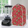 thumbnail image 5 of HELLHERO Poinsettia Christmas Tree Pattern Dust Cover with Univesal Hand Strap Polyester, 5 of 6