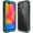 Blue, variant on for iPhone 13 Pro Max 6.7" 2021 Waterproof Case, Multi-Layer Anti-Drop Case with Wireless Charging Shockproof Protective Case for iPhone 13 Pro Max Ladies Women Men, Red