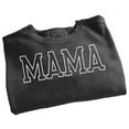 thumbnail image 2 of Embroidered Mama Mom Sweatshirt - Perfect for Christmas 2023, 2 of 7