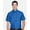 French Blue, variant on Harriton M600S Men's Oxford Short Sleeve with Stain-Release-French Blue-4XL