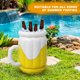 thumbnail image 4 of Jarra De Cerveza Inflable, Enfriador De Cerveza Inflable Para Suministros De Fiesta En La Piscina, Decoraciones De Verano Para Barbacoa, Fiestas En La Playa (44 X 32 Cm) Muyoka Hogar, 4 of 7