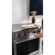 30 Electric Range w/ White Door