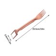 thumbnail image 7 of RBCKVXZ Stainless Steel Fruit Fork for Watermelon Cutting Multi Functional Dicing and Splitting Tool Household Watermelon Eating Spoon Tool, Kitchen Gadgets on Clearance, 7 of 7