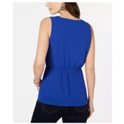Thalia Sodi Womens V-Neck Peplum Blouse