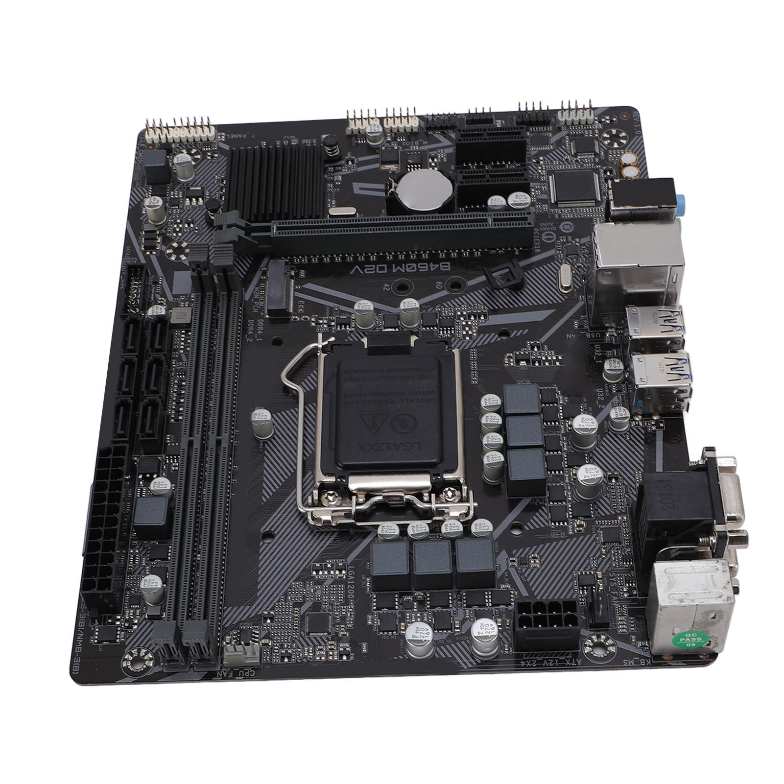 Motherboard, DVI VGA Outputs Desktop Computer Motherboard for Work