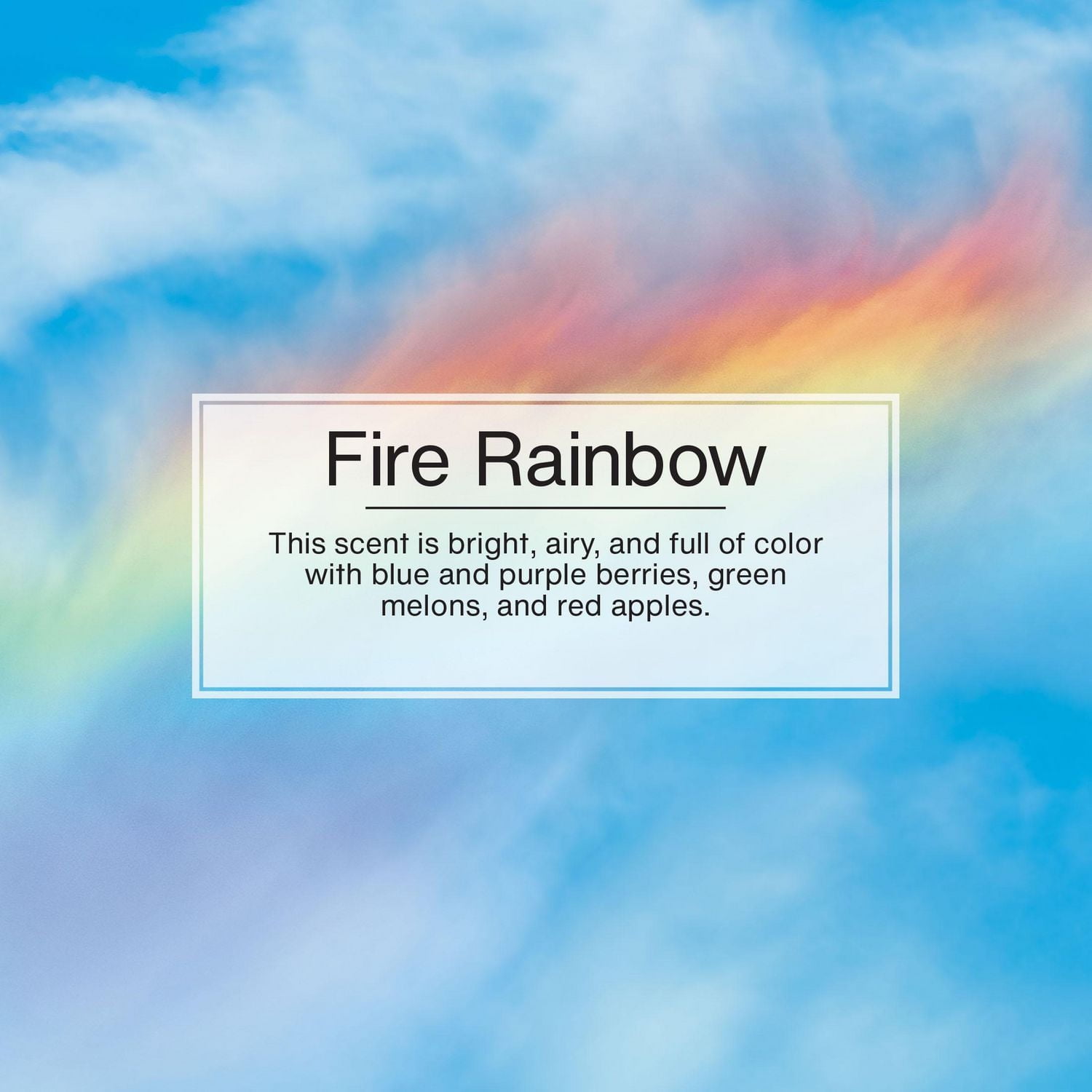 LITTLE TREES air freshener Fire Rainbow 3-Pack, LT Fire Rainbow 3-Pack