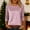 #086-Pink, variant on Ounisa Womens Slim Fit Velvet Burnout Top Cowl Neck Long Sleeve See Through Shirt Blouses Tops