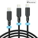 thumbnail image 1 of Cshidworld Lightning Charger Cable , Paquete de 3 Cables USB Lightning Certificados por Apple MFi de 6/6/10 Pies, Cable de Carga Rápida Trenzado de Nailon Compatible con iPhone 14/13/12/11/X/Max/8/7/, 1 of 7