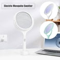 thumbnail image 1 of AMERTEER Bug Zapper Racket Portable Handheld Insect Killer Racket USB Charging Mosquito Fly Killer for Indoor Outdoor Home, 1 of 7