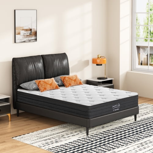 Full Size Mattress,8 Inch Hybrid Mattress, Individually Pocketed Innerspring, Medium Firm