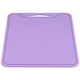 thumbnail image 4 of Tabla de cortar de silicona Ccdes, tabla de cortar flexible de silicona de grado alimenticio, para uso doméstico en la cocina, color morado, 4 of 8