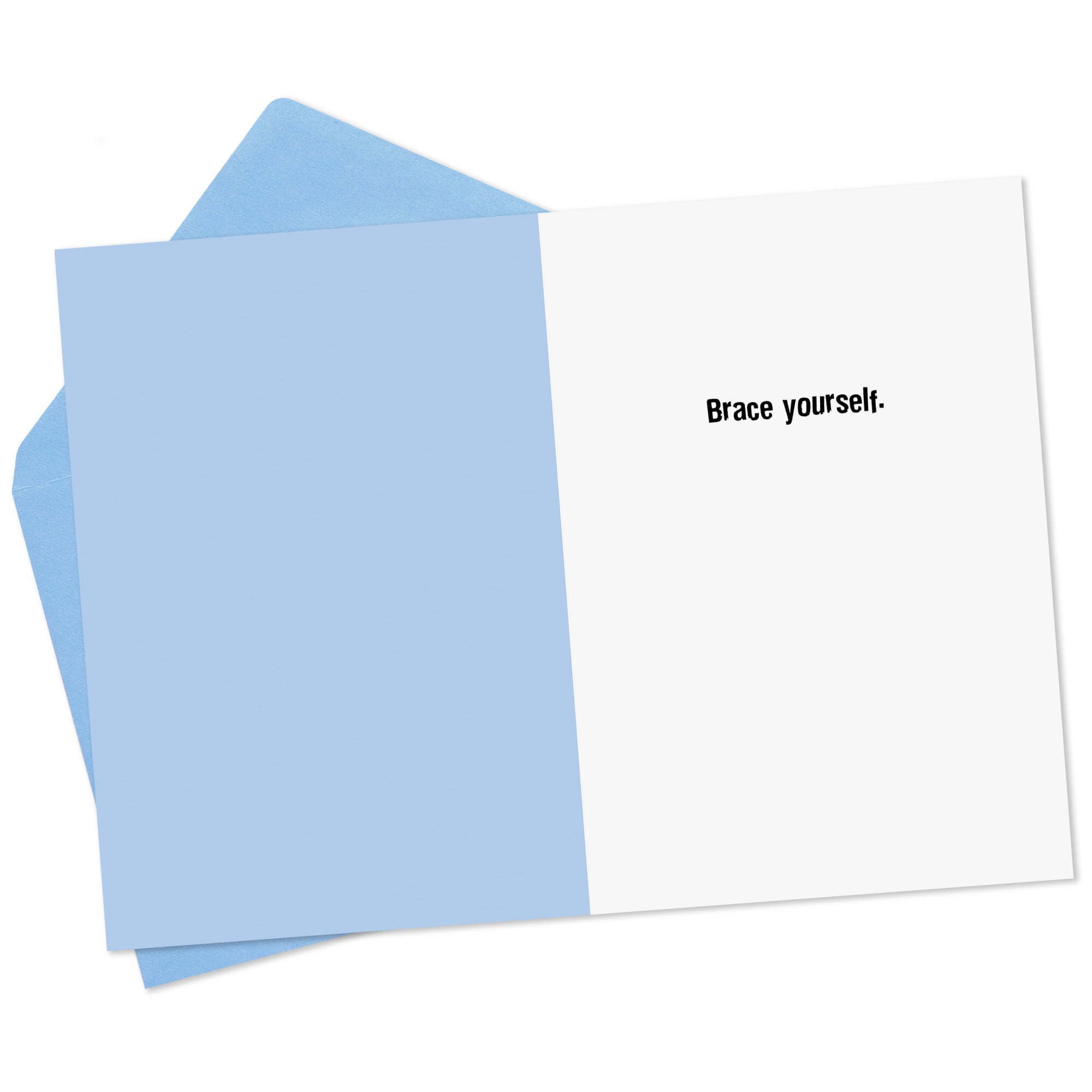 Hallmark Shoebox Funny Birthday Card (Brace Yourself for a Birthday Hug)