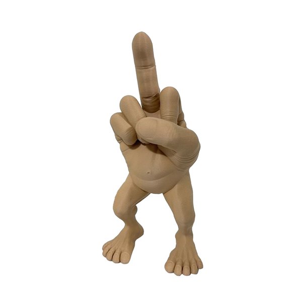 Regalos Del Dedo Figura Con Patas Accesorio Escritorio Resina