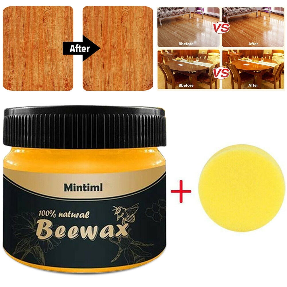 Natural Wood Seasoning Beeswax Furniture Polish Wax Wood Cleaner