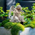 thumbnail image 5 of White Angel Playing Violin Acrylic Garden Stakes, 5 of 5