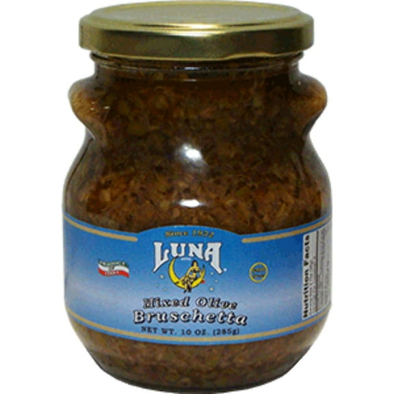 Luna 10 oz. Mixed Olive Bruschetta