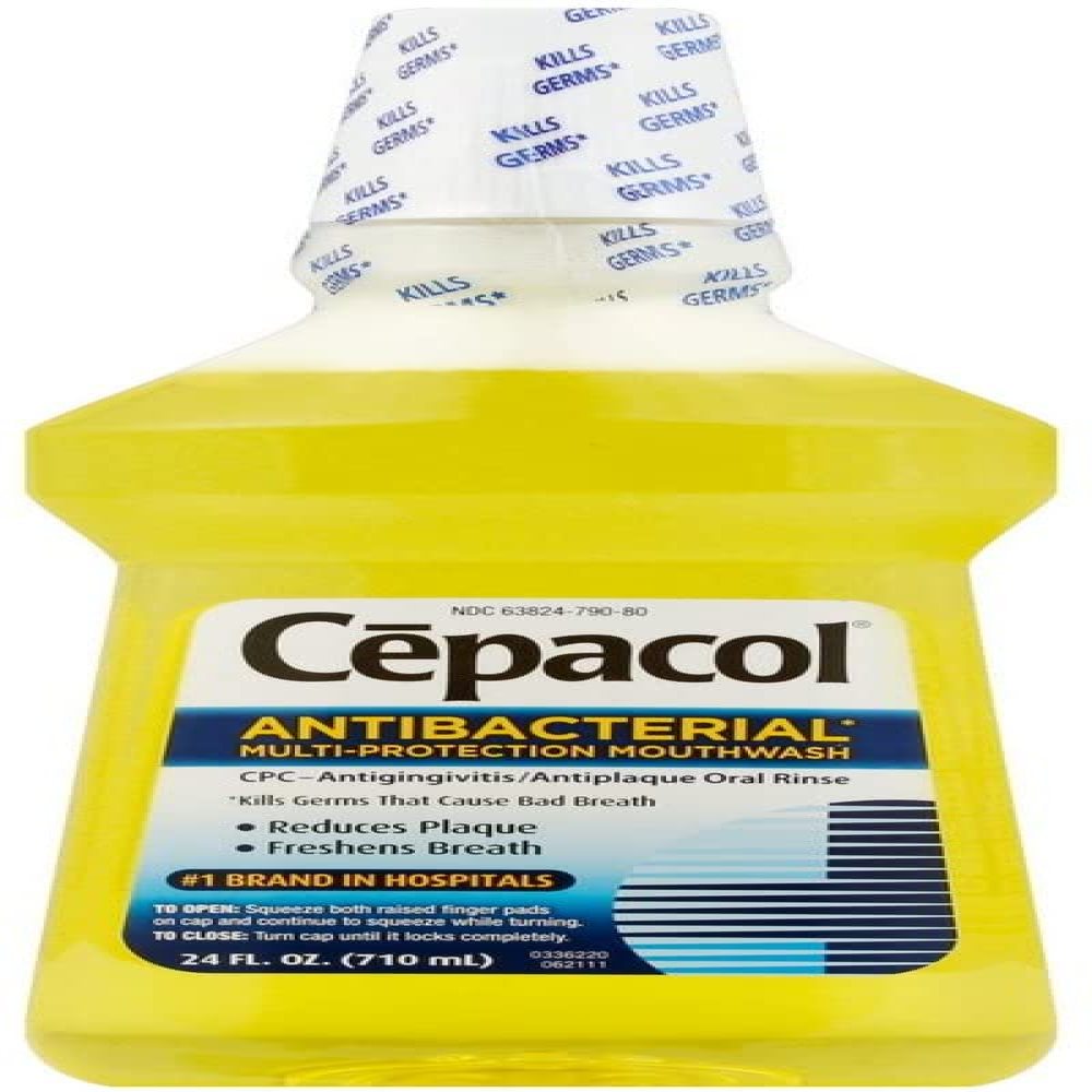 Cepacol Antibacterial Mouthwash oz pk