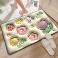 thumbnail image 5 of Summer Savings Clearance! Boovnll Bathroom Rugs, 16x24" Super Soft & Absorbent Non-Slip Diatomite Bath Mat, Quickly Dry Thicken Bath Mats for Bathroom, Kitchen, Floor, Door Mat, Bathroom Mat, 5 of 6