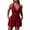 Red, variant on Women's Elegant Solid Colored Swimwear For With Pocket Detail Conservative Athletic Style Monokini