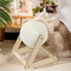 thumbnail image 1 of Pelota rascadora de sisal para gatos con rueda giratoria | Resistente al desgaste y no suelta pelo | Juguete de cuerda de sisal y algodón natural para escalar y entretenerse, 1 of 6