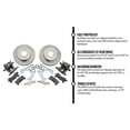 thumbnail image 3 of Speedway Motors Rear Disc Brake Conversion Kit, GM 10 and 12 Bolt, Bolt-On Rear Disc Brake Kit with Rear Brake Caliper, 3 of 20
