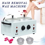 NEW Design Double Heater Paraffin Wax Warmer Hot Paraffin Skin Care Machine SPA Tool USA