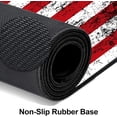 thumbnail image 5 of Large Gaming Mouse Pad, Grunge USA Flag Desk Mat with Seamed Edges, Big XXL Waterproof Desk Pad, Non-Slip Rubber Base, 31.5x15.7 Inch Keyboard Pad Computer Mousepad, 5 of 6