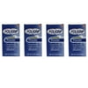 4 Pack Super Poligrip Extra Strength 12h Denture Adhesive Powder, 1.6 Oz Each