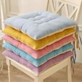 thumbnail image 6 of YMARPT Thickened Seat Cushion, Chair Cushion with Ties, 19.68" Square Chair Cushion Soft Thicken Seat Pads, Solid Color Soft Seat Cushion for Home Office Chairs, Multi Colors, 6 of 6