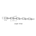 thumbnail image 3 of Chain lifstar Double Loop 2/0, 15 pies, acero con recubrimiento en polvo, 3 of 5