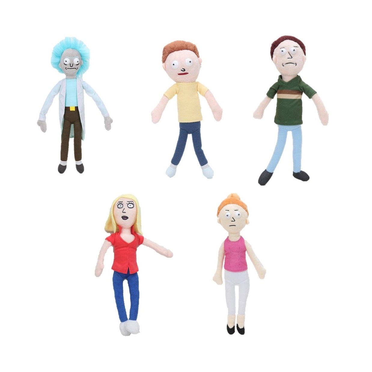 Peluche Summer Rick Morty Original Jinx Adult Swim 30 Cm