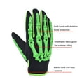 thumbnail image 7 of CHCYCLE Full Finger Skeleton Motocross Riding Gloves Motorcycle for Men Green Medium, 7 of 7