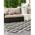 thumbnail image 7 of Jill Zarin Outdoor Collection Area Rug - Napa (10' x 14' 1" Rectangle Charcoal Gray/Ivory), 7 of 7