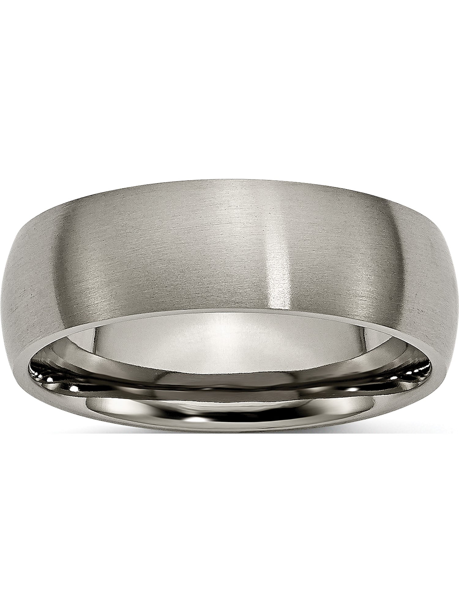 14KW 4mm LTW Half Round Band Size 10.5 Size 10.5 Length Width 4