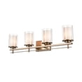 thumbnail image 5 of Millennium Lighting  Huderson 4 Light Metal Bathroom Vanity Fixture in Multiple Finishes Modern Gold Gold Brushed, 5 of 5