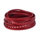thumbnail image 2 of Vintage para proteger de material cuero brazalete brazalete brazalete remaches punk brazalete joyería bohemia 17.3 " rojo Yinane Brazalete de pulsera, 2 of 4