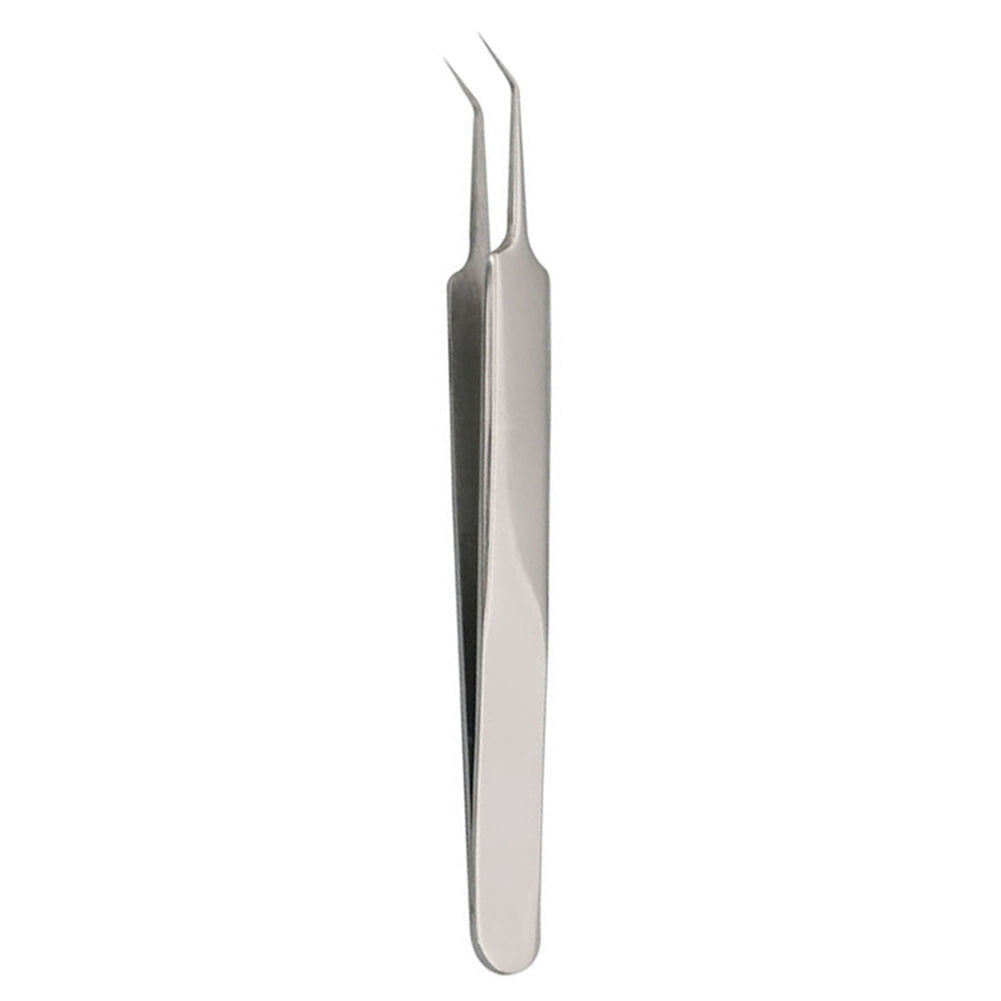 Taluosi Bend Curved Blackhead Acne Clip Comedone Pimple Extractor Remover  Tweezer Tool